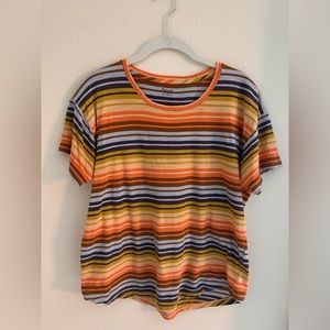 Madewell striped tshirt.